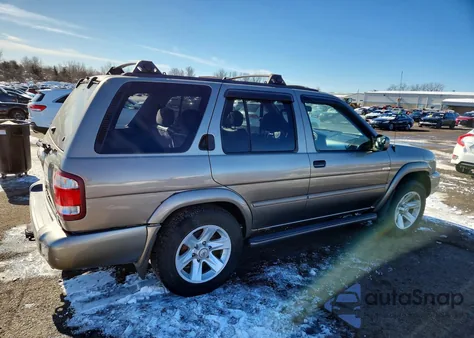 2003 Nissan Pathfinder Le from USA, damaged, VIN JN8DR09Y73W828813